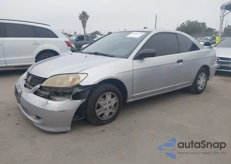 2004 Honda Civic Vp из США, поврежденный, VIN 1HGEM22144L009351
